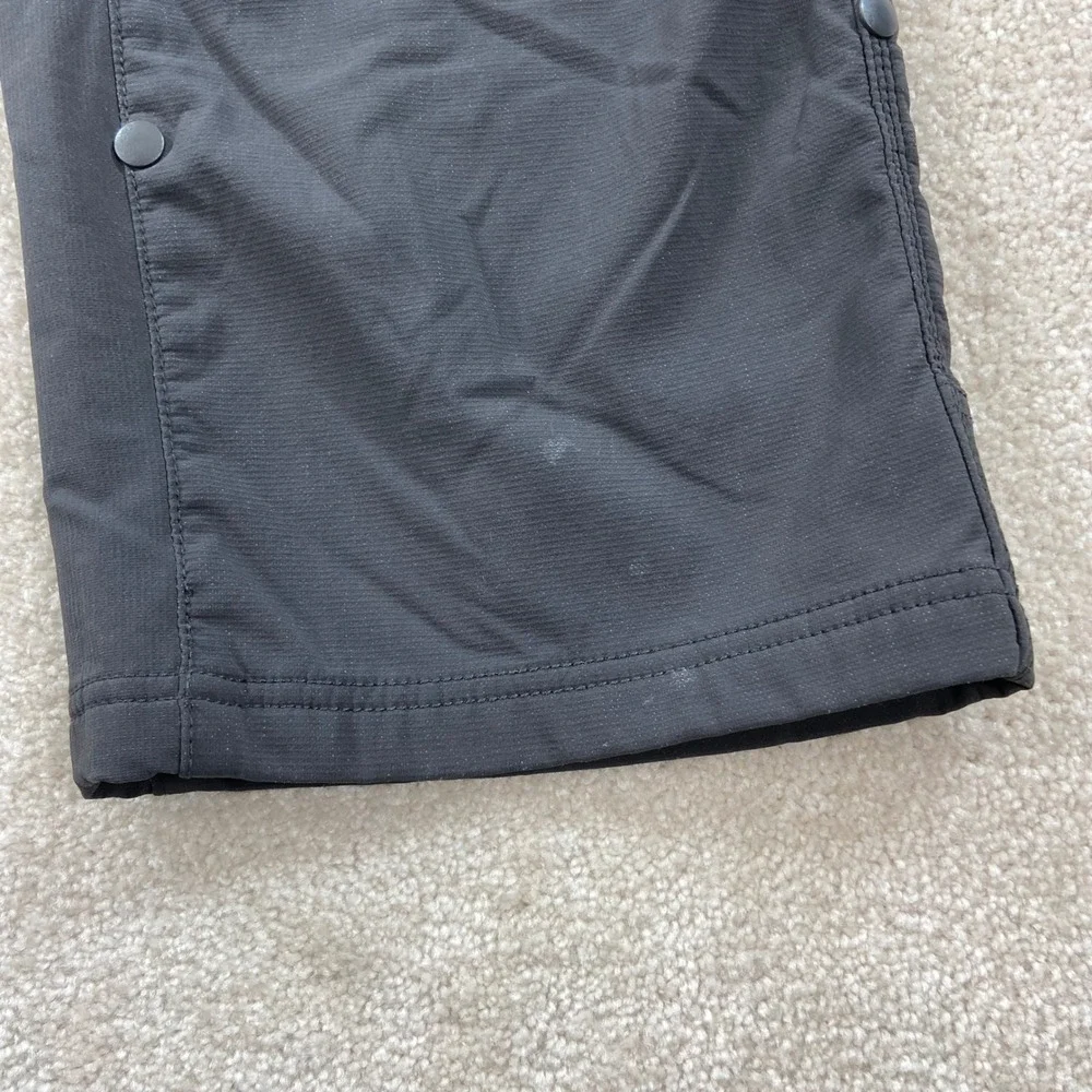 Prana Zion Cargo Pants Mens 36x30 Black Fleece Lined Hiking Outdoor M41173008